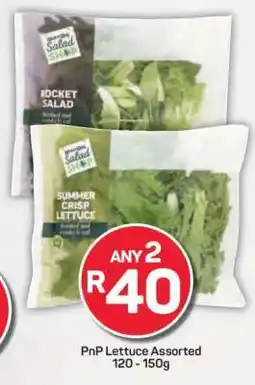 Pick n Pay PnP Lettuce Assorted 120/150g offer