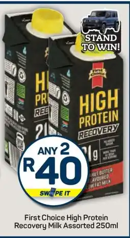 Pick n Pay First Choice High Protein Recovery Milk Assorted 250ml offer