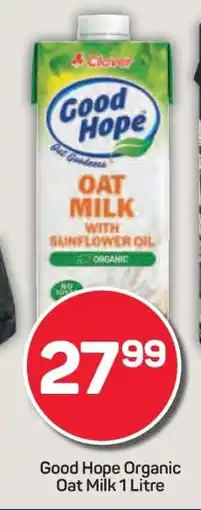 Pick n Pay Good Hope Organic Oat Milk 1 Litre offer