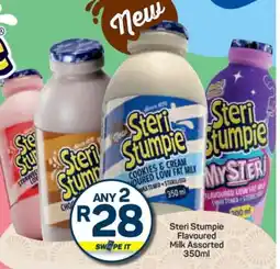 Pick n Pay Steri Stumpie Flavoured Milk Assorted 350ml offer