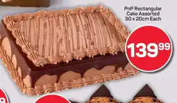 Pick n Pay PnP Rectangular Cake Assorted 30 x 20cm Each offer
