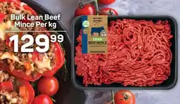 Pick n Pay Bulk Lean Beef Mince Per kg offer