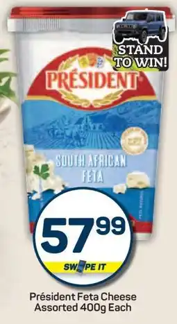 Pick n Pay Président Feta Cheese Assorted 400g Each offer