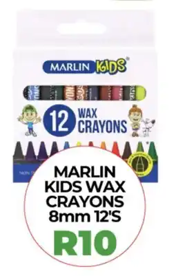 1UP Marlin kids wax crayons offer