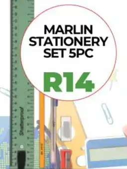 1UP Marlin stationery set offer