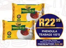 Take 'n Pay Phendula teabags offer