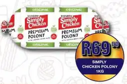 Take 'n Pay Rainbow simply chicken polony offer