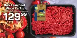 Pick n Pay Hypermarket Bulk Lean Beef Mince offer