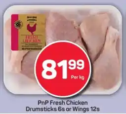 Pick n Pay Hypermarket PnP Fresh Chicken Drumsticks or Wings offer