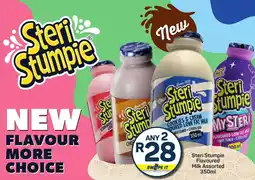 Pick n Pay Hypermarket Steri Stumpie Flavoured Milk Assorted offer