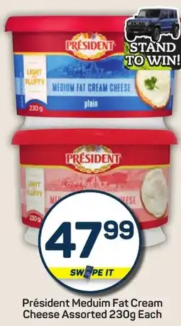 Pick n Pay Hypermarket Président Meduim Fat Cream Cheese Assorted offer