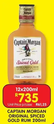 Shoprite Liquor Captain morgan original spiced gold rum offer