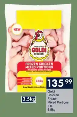 President Hyper Goldi Chicken Frozen Mixed Portions IQF offer