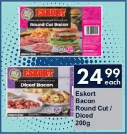 President Hyper Eskort Bacon Round Cut/ Diced offer