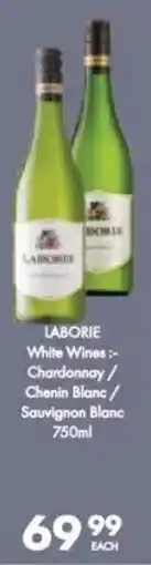 President Hyper LABORIE White Wines Chardonnay/ Chenin Blanc/ Sauvignon Blanc offer