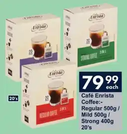 President Hyper Café Enrista Coffee Regular/ Mild/ Strong offer