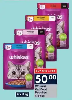 President Hyper Whiskas Cat Food Pouches offer