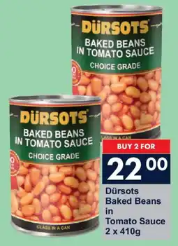 President Hyper Dürsots Baked Beans in Tomato Sauce offer