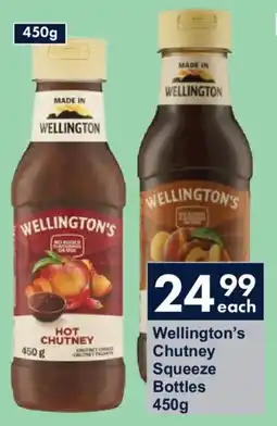 President Hyper Wellington's Chutney Squeeze Bottles offer