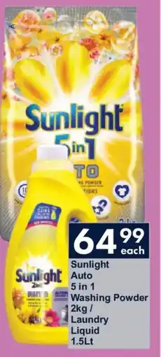 President Hyper Sunlight Auto 5 in 1 Washing Powder/ Laundry Liquid offer