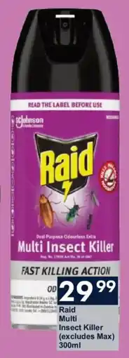 President Hyper Raid Multi Insect Killer offer