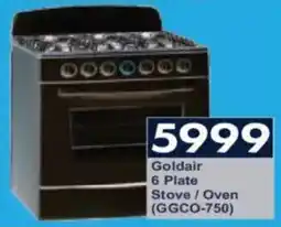 President Hyper Goldair 6 Plate Stove/ Oven offer