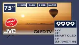 President Hyper JVC 75" Smart QLED TV offer