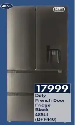 President Hyper Defy French Door Fridge Black offer