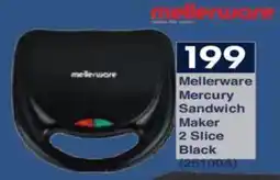President Hyper Mellerware Mercury Sandwich Maker 2 Slice Black offer