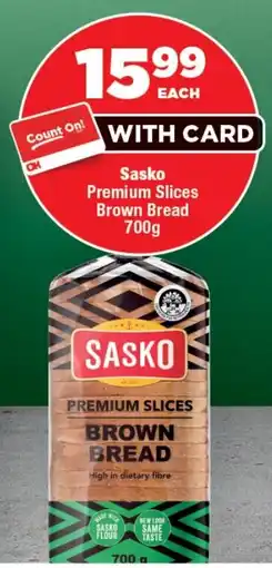 OK Foods Sasko Premium Slices Brown Bread offer