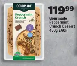 OK Foods Gourmade Peppermint Crunch Dessert offer