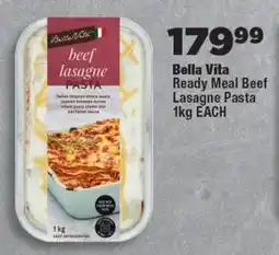 OK Foods Bella Vita Ready Meal Beef Lasagne Pasta offer