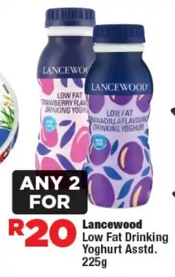 OK Foods Lancewood Low Fat Drinking Yoghurt offer
