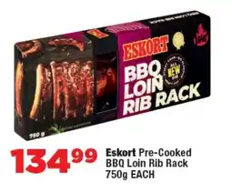 OK Foods Eskort Pre-Cooked BBQ Loin Rib Rack offer