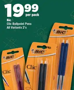 OK Foods Bic Clic Ballpoint Pens offer