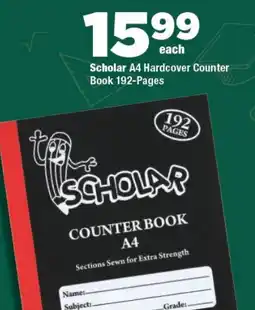 OK Foods Scholar A4 Hardcover Counter Book 192-Pages offer