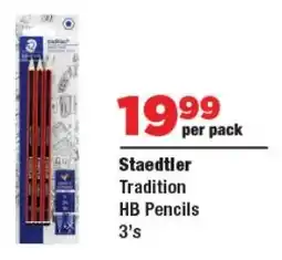 OK Foods Staedtler Tradition HB Pencils offer