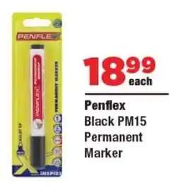 OK Foods Penflex Black PM15 Permanent Marker offer