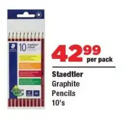 OK Foods Staedtler Graphite Pencils offer
