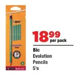 OK Foods Bic Evolution Pencils offer