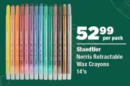 OK Foods Staedtler Norris Retractable Wax Crayons offer