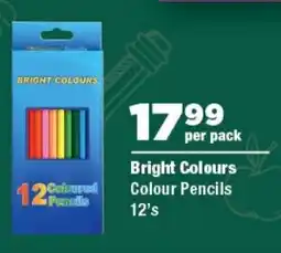 OK Foods Bright Colours Colour Pencils offer