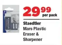 OK Foods Staedtler Mars Plastic Eraser & Sharpener offer