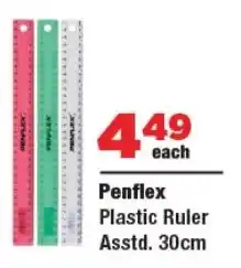 OK Foods Penflex Plastic Ruler offer