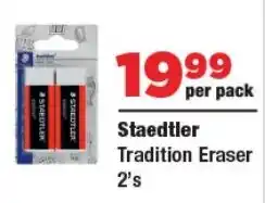 OK Foods Staedtler Tradition Eraser offer