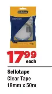 OK Foods Sellotape Clear Tape offer