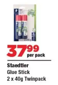 OK Foods Staedtler Glue Stick Twinpack offer