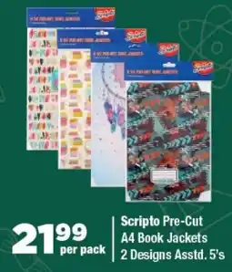 OK Foods Scripto Pre-Cut A4 Book Jackets offer