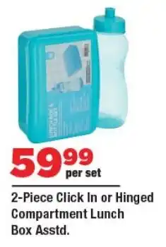 OK Foods Click In or Hinged Compartment Lunch Box offer
