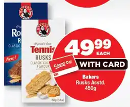 OK Foods Bakers Rusks offer